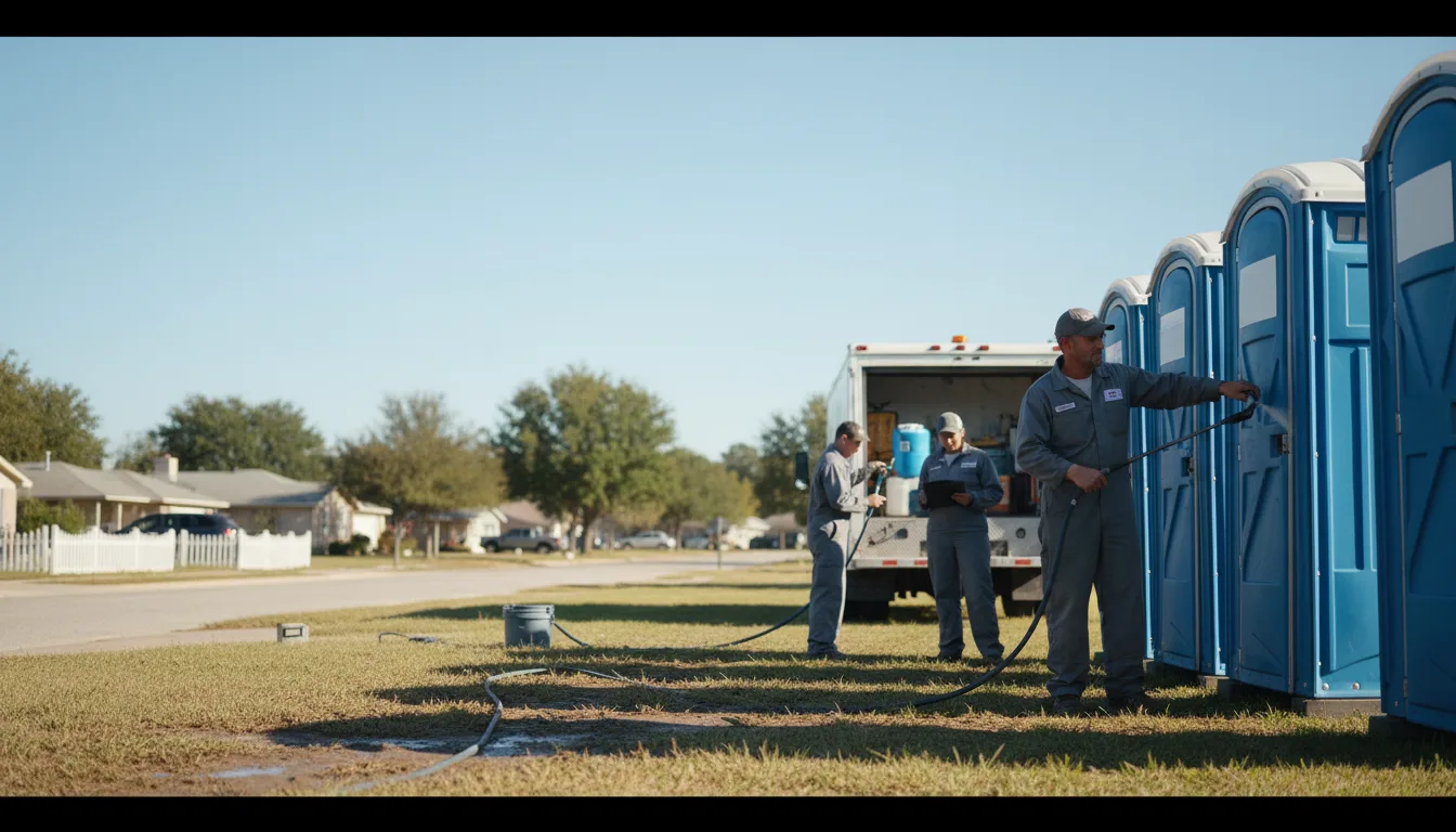 Long-Term Portable Toilet Rental in Washburn, ND near me